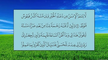 سورة فصلت (الآية 47 ~ الآية 54) - ياسر بن راشد الدوسري