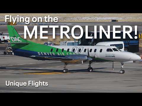 Full Flight | Denver Air Connection | Fairchild Metroliner | Denver - Cortez