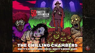 The Chilling Chambers Haunted House Knott's Scary Farm 50th Anniversary (2023) Knott's Berry Farm