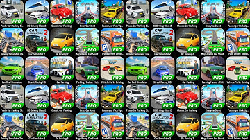 3D Driving Class 2,Prado Car Parking,Car Simulator 2,Crazy Car Stunt,Driving Simulator Transit Game