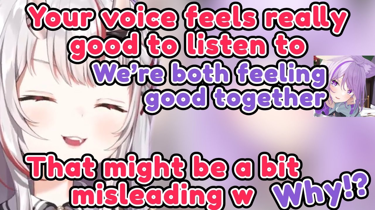 Okayu Says Something Misleading and Gets Ayame to Explain w【Hololive Clip】