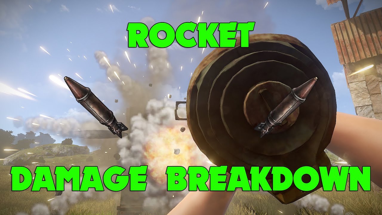 Rust Rocket Damage Chart