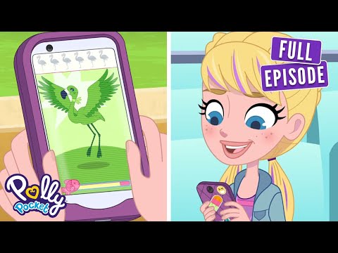 Polly Pocket Full Episode: Flamingo Frenzy | Season 4 - Episode 7 | Kids movies