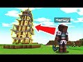 I BUILT the TALLEST TOWER in Camp Minecraft (Funny Moments)