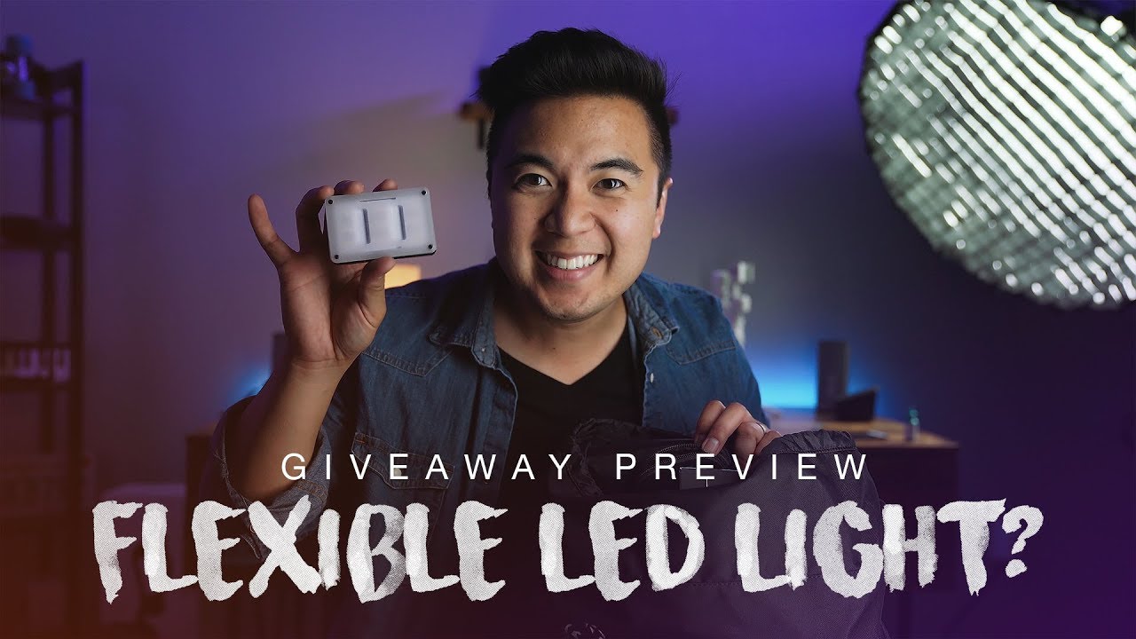 Giveaway Preview + Flexible LED Lights?? (Falcon Eyes RX-29TDX Review)