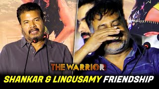 Shankar & Lingusamy True Friendship - Director Shankar Emotional Speech at The Warrior Audio Launch