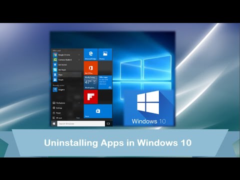 Windows 10: Removing Apps from your Computer - Add Remove Programs ...