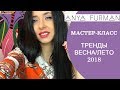 Модные тренды 2018. Аня Фурман