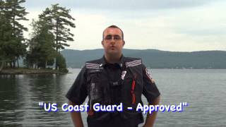 Float tech inflatable life jacket us coast guard approved by quatic
apparel