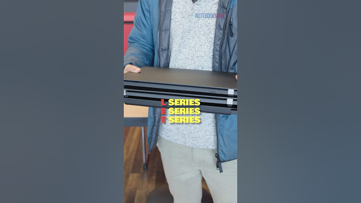 Best Business Laptops from ThinkPad - E, L, T Series Differences #thinkpad #lenovo
