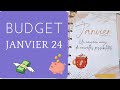  budget janvier  2024  budget zero  enveloppe budgetaire  remplissage  epargne  budget