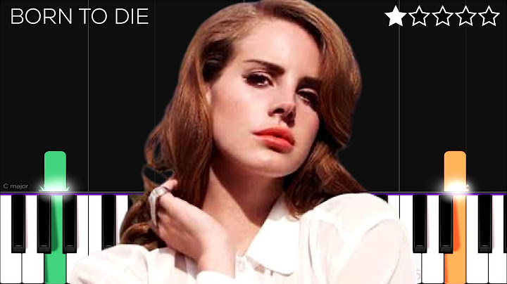 Born to Die Piano version - Piano performance video thumbnail