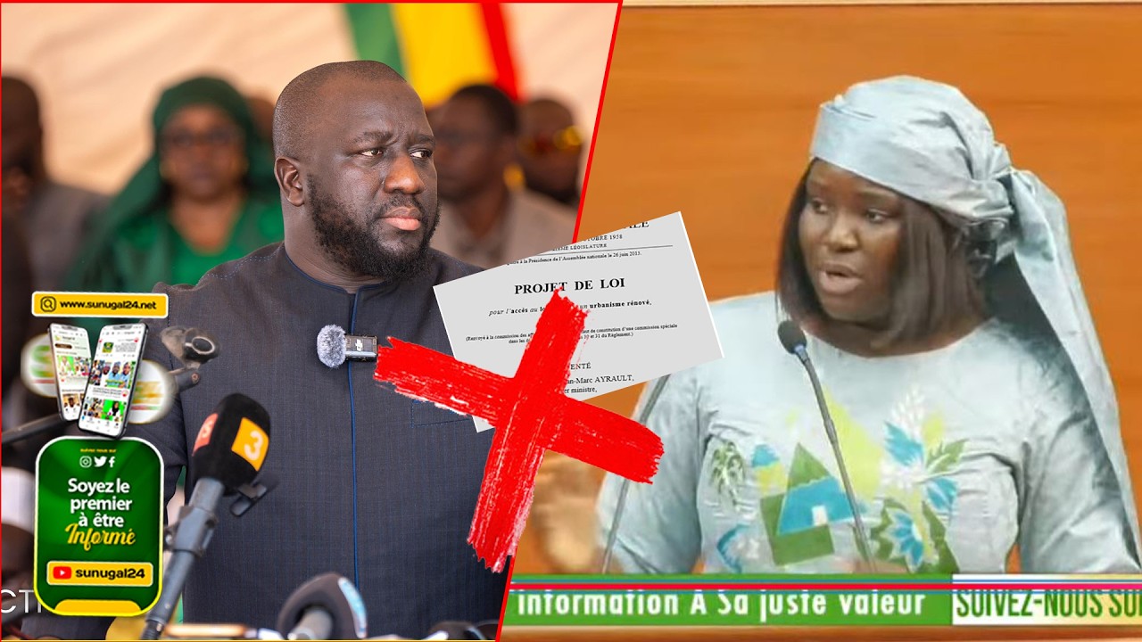 Une députée de PASTEF déchire en direct une partie de la loi et soulève des manquemants graves