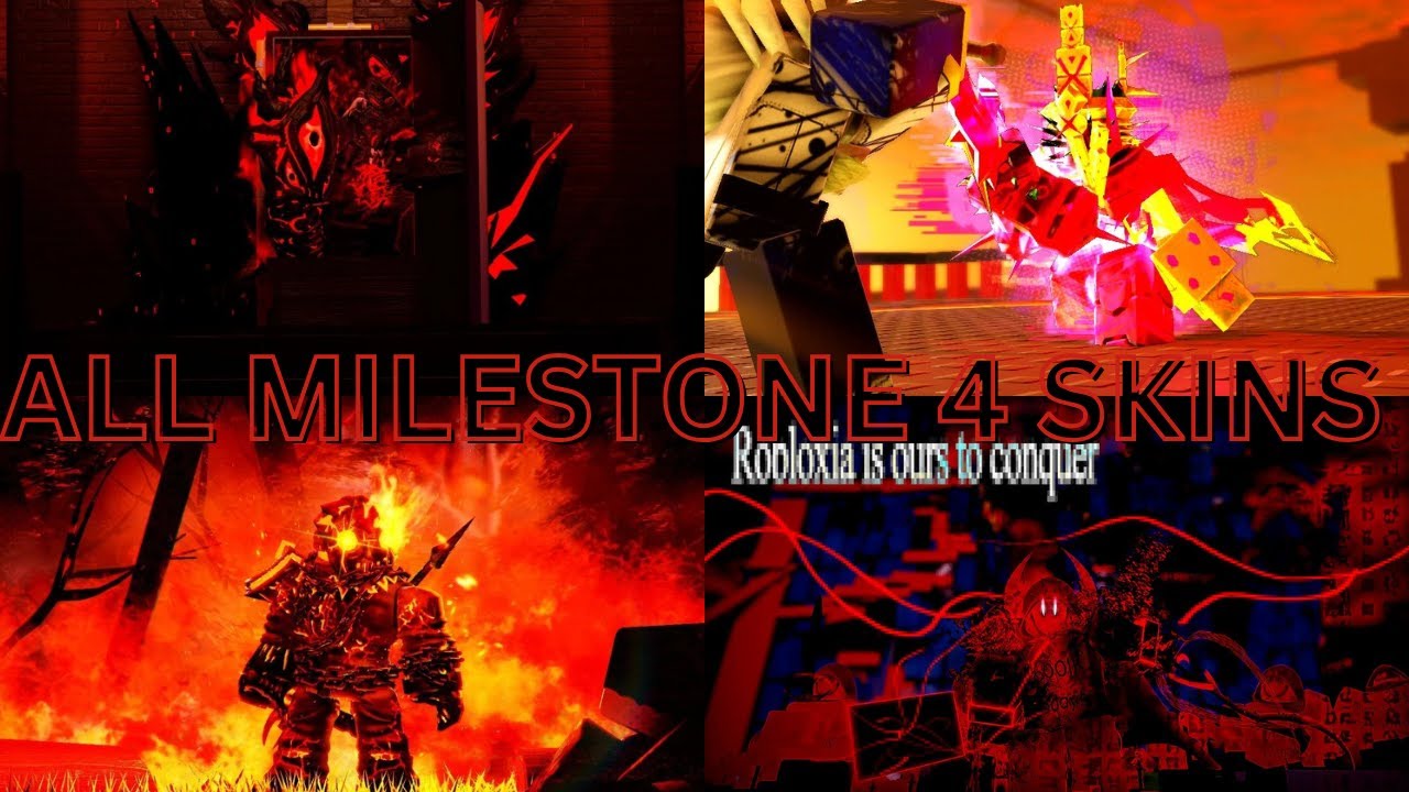 ALL MILESTONE 4 SKINS | Forsaken