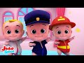 خمسة أطفال صغار أغنية من أغاني الأطفال وفيديوهات الكرتون - Junior Squad