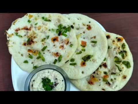 Uttapam recipe/how to make veg uttapam/uttapam recipe in hindi - YouTube