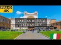 Vatican museum sistine chapel st peters basilica vatican 2023 4k walking tour