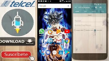 Http injector Telcel Grupo para servers funcionales en la descripción del vídeo 1 febrero 2018 full.