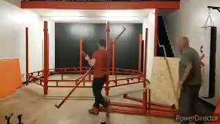 Building a 16’ MMA Cage