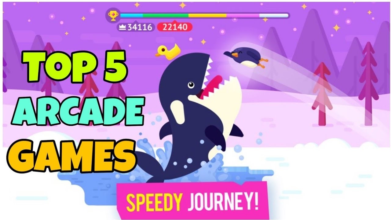 Top 5 Arcade Games for android & iSO 2020