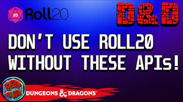 How To Make Your Roll20 Game Better (Top 5 APIs for Roll20) Part 2 | SEB DM