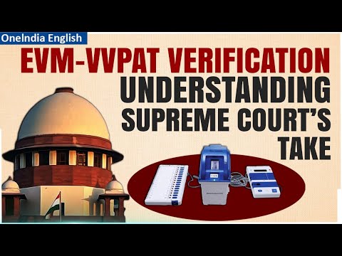 Supreme Court Issues Notice to EC and Centre over Cross-Verification of EVM and VVPAT | Oneindia