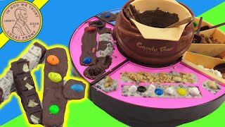Nostalgia Products Chocolate Candy Bar Maker Set
