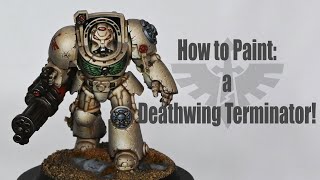 How to Paint : A Deathwing from the New Leviathan Box!