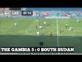 The Gambia 5 : 0 South Sudan. U20 African Cup of Nations Goals and Highlights