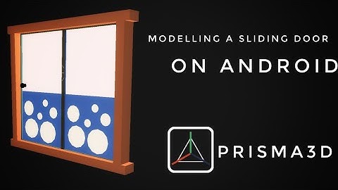 Prisma3D // Modelling a Sliding door