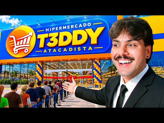 eu ABRI o MAIOR HIPERMERCADO DE TODOS OS TEMPOS