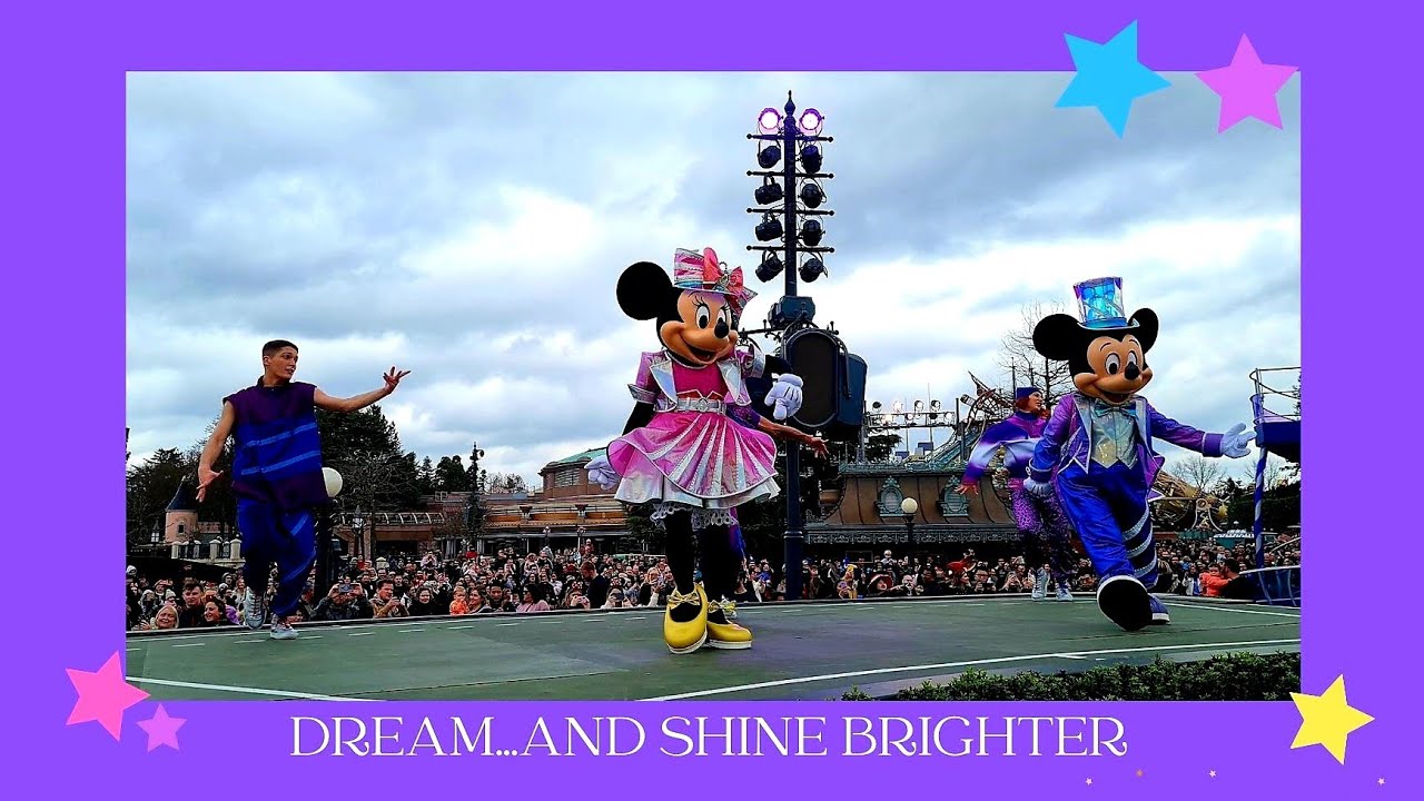 Disneyland Paris, Dream and Shine Brighter, Follow The Ride! 21st March 2023, 14h55 (2:55pm)