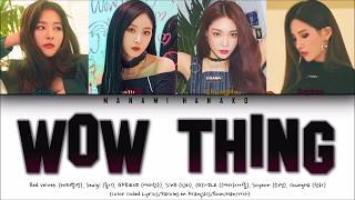 {VOSTFR/HAN/ROM} Seulgi (슬기) SinB (신비) Chungha (청하) Soyeon (소연) - 'WOW THING' (Color Coded Lyrics가사)