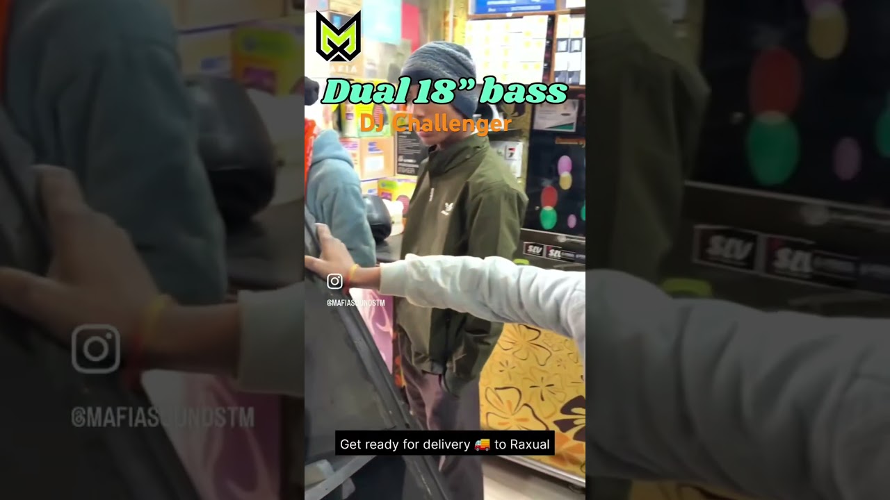 DJ Challenger speaker 18inch Bass 