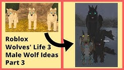 Roblox Wolves Life Beta Regular Female Male Wolf