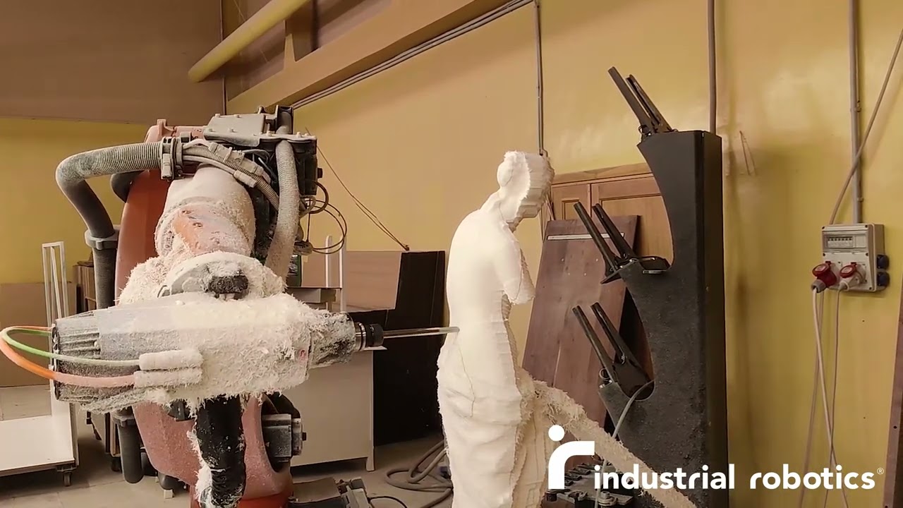 RoboSand - milling and sanding robot