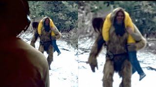 Helicopter Pilot Films GIANT SASQUATCH Carrying a Human Body - Bigfoot Encounter Story