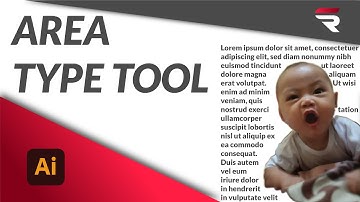 Tutorial Using Area Type Tool #illustratortutorial