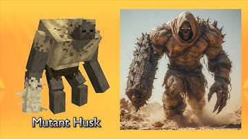 Minecraft Mobs in Real Life – Mutants Reimagined with Terrifying Realism