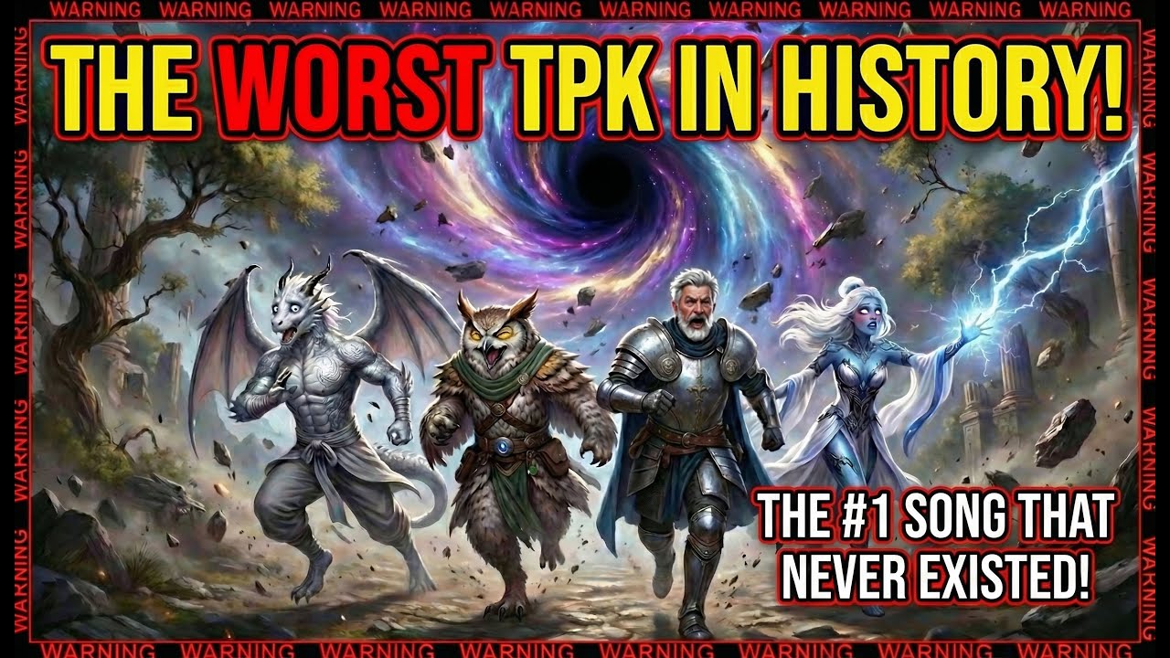 The Worst TPK in History! Bardic tribute to our Season 1 party of Gods vs Eldritch Horrors (Lyrics)