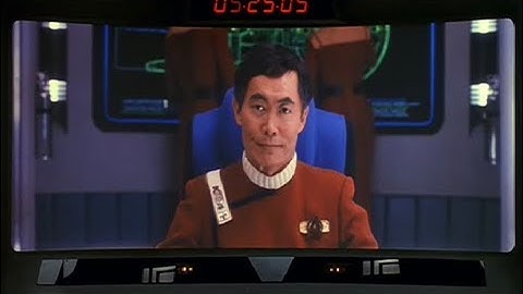 Captain Hikaru Sulu