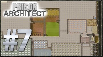 Prison Architect Mega Prison #7 - Common Room & Workshop Build
