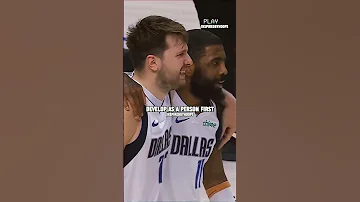 Kyrie Irving On Luka Doncic After Game 6 Win Against OKC 🤝🥺