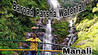 Baroad Parsha Waterfall | Moto Vlog | Adventure Paragliding In Manali | Kullu Manali Vlog