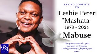 Leshie Peter 'Mashata' Mabuse Funeral Service