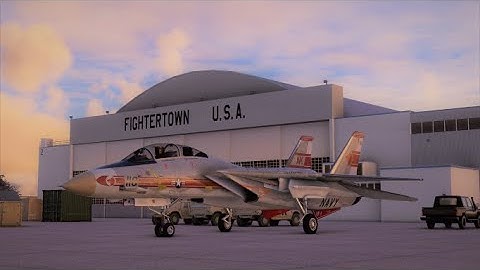 MSFS DC Designs F14 TOMCAT Cold & Dark Start with Checklist