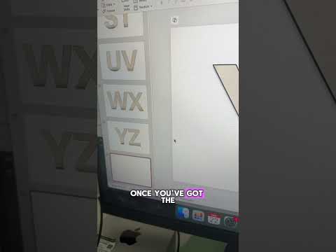 Changing the lettering