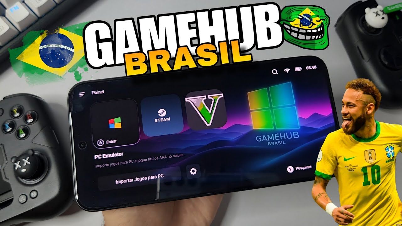 AGORA SIM! O NOVO GAMEHUB BRASIL | MAIS DESEMPENHO EM MALI E EXYNOS | NOVOS DRIVES!