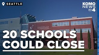 Seattle School Board approves proposal to potentially close nearly 20 schools by 2026