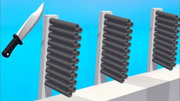 ASMR Slicing Game! Top Mobile Game! Relaxing sounds! Satisfying Video